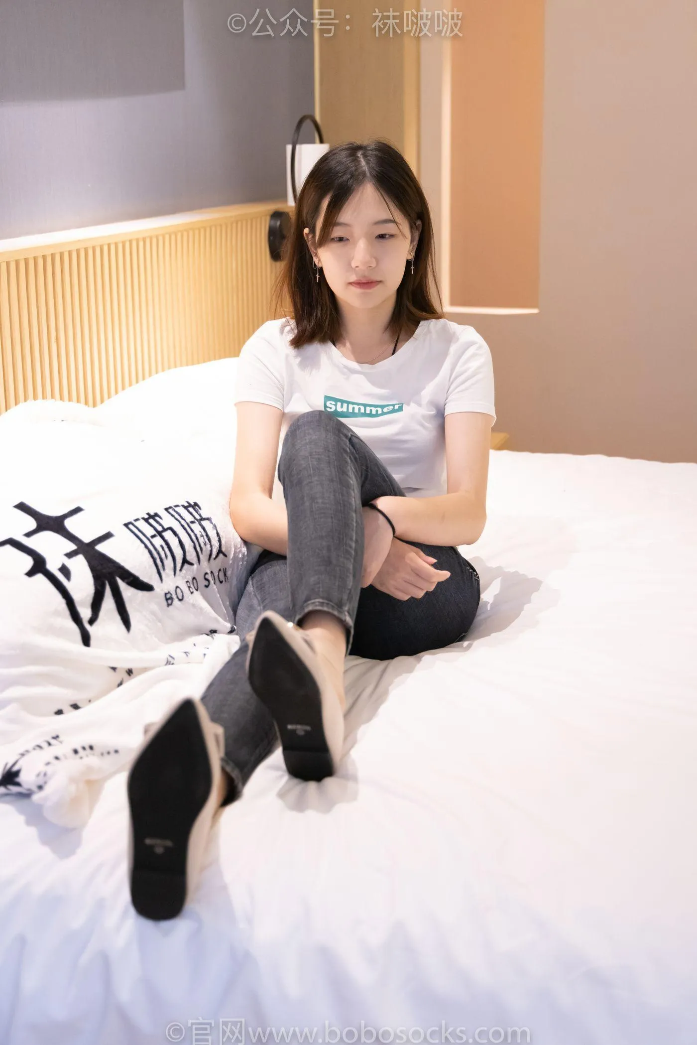 [BoBoSocks袜啵啵]NO.063 小甜豆-平底鞋、短肉丝 [155P]插图7